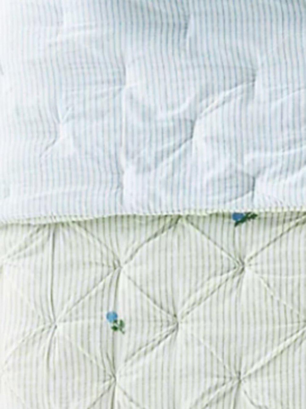 NWT Emilia Cotton Voile Embroidered Icon Quilt Queen - Picture 4 of 9
